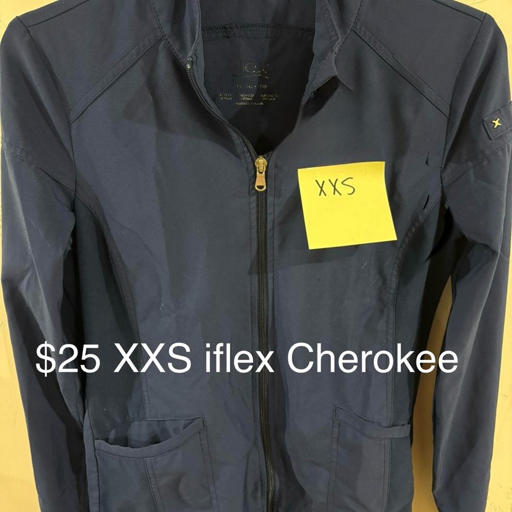 Cherokee iFlex Jacket in Dark Blue